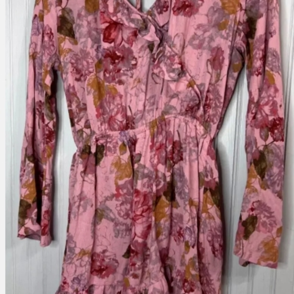 Floral Pink Mossimo Romper